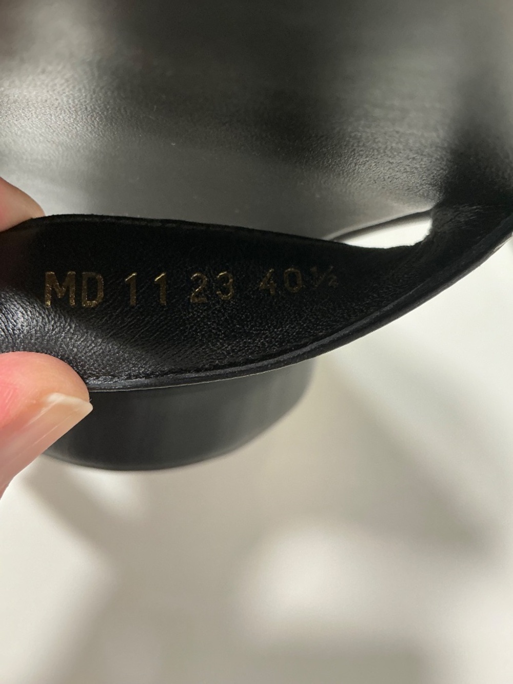 DIOR D-WAVE D black Leather Dad Flat Sandals - Picture 6 of 7